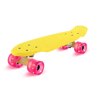 Fun pro Mini Cruiser Skateboard Trickboard PP Board 100kg LED kolieska PU Tvrdosť: 88A #1426967