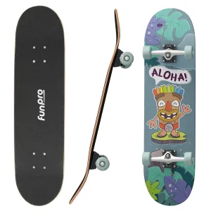 Fun pro Skate 21 Skateboard malý pre deti Javorové drevo Cool dizajny #4447649