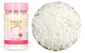 Cukrové zdobenie - granulovaný cukor Pearl Sugar - 200 g - FunCakes