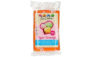 Oranžová poťahovacia hmota Tiger Orange 250 g - FunCakes