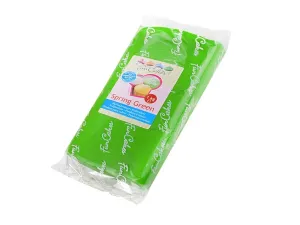 Zelený rolovaný fondant Spring Green (farebný fondán) 1 kg - FunCakes #6763942