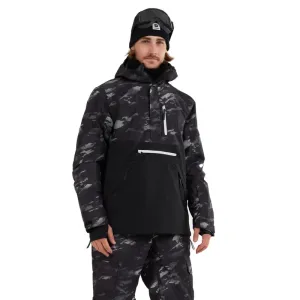 FUNDANGO TILBURY Pánska lyžiarska/snowboardová bunda, tmavo sivá, veľkosť #8410649