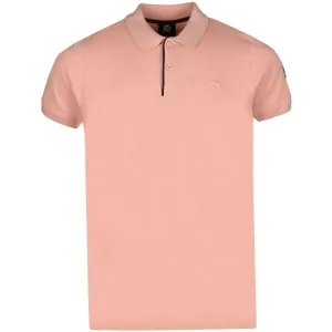 FUNDANGO MOLTON POLOSHIRT Pánske tričko polo, ružová, veľkosť #7545725