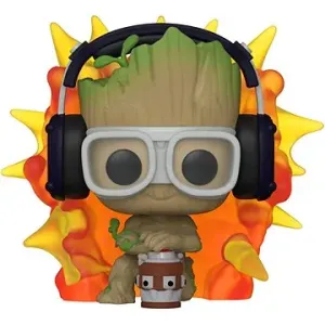 Funko POP! I Am Groot – Groot with Detonator