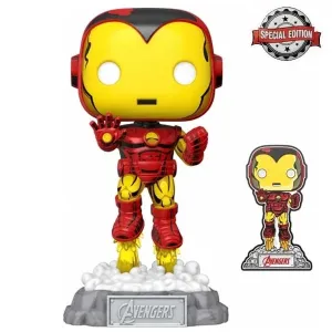 POP! Iron Man (Marvel) Special Edition + odznak POP-1172