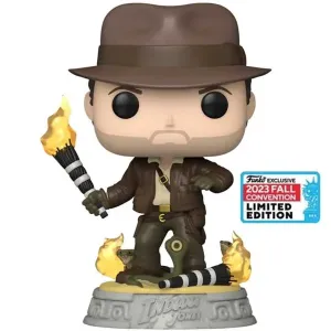 POP! Movies: Indiana Jones with Snake 2023 Fall Convention Limited Edition POP-1401