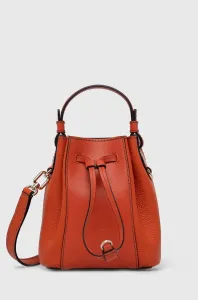 Kožená kabelka Furla červená farba #225742
