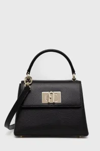 Kožená kabelka Furla čierna farba #6687856