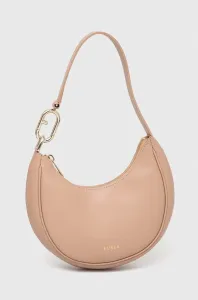 Kožená kabelka Furla ružová farba #8734346
