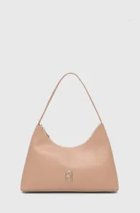Kožená kabelka Furla ružová farba #8763637