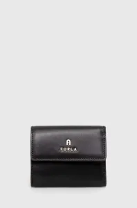 Kožená peňaženka Furla dámsky, čierna farba #8692522