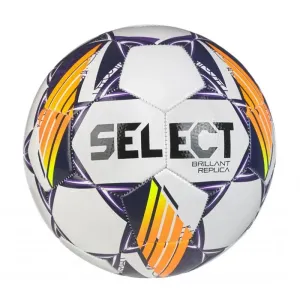 Futbalová lopta SELECT FB Brillant Replica 4 - bielo-fialová #9072698