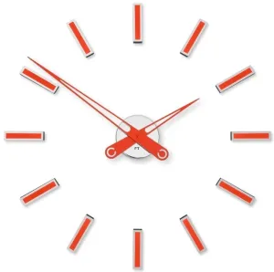 Dizajnové nalepovacie hodiny Future Time FT9600RD Modular red 60cm #3442437