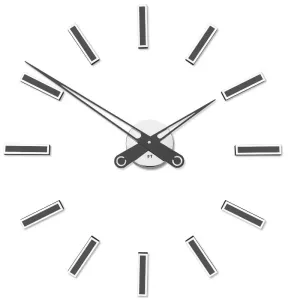 Dizajnové nalepovacie hodiny Future Time FT9600TT Modular titanium 60cm #3442595