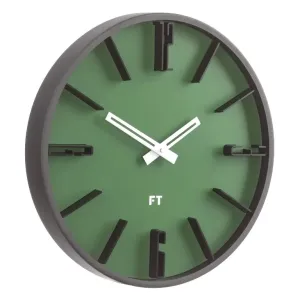 Dizajnové nástenné hodiny Future Time FT6010GR Numbers 30cm #3442539