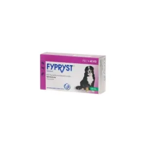 FYPRYST 402 mg PSY NAD 40 KG roztok na kvapkanie na kožu pre psov (pipeta) 1x4,02 ml #5472162