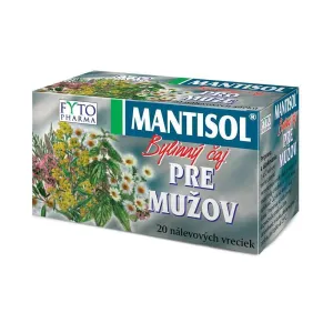 Fyto Pharma MANTISOL Bylinný čaj pro mužov vrecúška 20 x 1 g