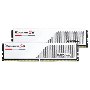 G.SKILL 32 GB Pamäťová sada DDR5 5600 CL36 Ripjaws S5, biela F5-5600J3636C16GX2-RS5W
