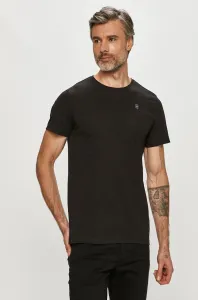 Bavlnené tričko G-Star Raw pánsky, čierna farba, jednofarebný #7352982
