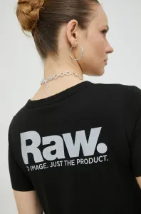 Bavlnené tričko G-Star Raw čierna farba #6987238