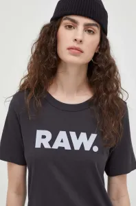 Bavlnené tričko G-Star Raw šedá farba #7293302