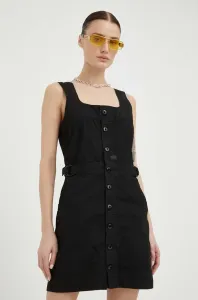 Šaty G-Star Raw čierna farba, mini, priliehavá #8660352