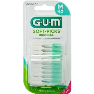 GUM Soft-Picks Regular masážna s fluoridmi, ISO 1, 40 ks