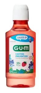 GUM Junior ústna voda pre deti s fluoridmi + CPC 0,07 %, 300 ml
