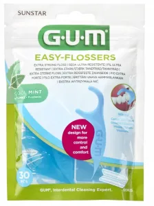 G.U.M Easy Floessers veľmi jemná dentálna niť s fluórom a mentolom 30 ks