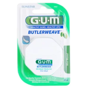 G.U.M Butlerweave voskovaná dentálna niť s mätovou príchuťou 55 m