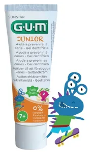 GUM Junior Monster jahodová (6 – 12 rokov) 50 ml
