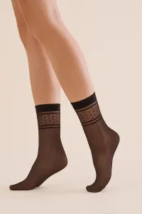 Čierne silonkové ponožky Nebi #9398398