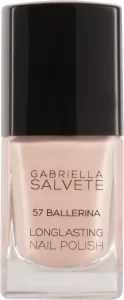 Gabriella Salvete Longlasting Enamel dlhotrvajúci lak na nechty s vysokým leskom odtieň 57 Ballerina 11 ml