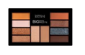 Gabriella Salvete Paletka očných tieňov, bronzeru a rozjasňovača Big Face Palette odtieň 02 12 g
