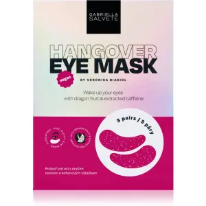 Gabriella Salvete Party Calling Hangover Eye Mask maska na oči 3 páry očných masiek na rozjasnenie pleti; na opuchy a kury pod očami; na unavenú pleť