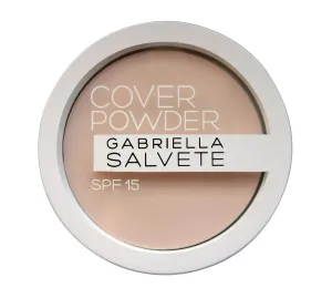 Gabriella Salvete Cover Powder kompaktný púder SPF 15 odtieň 01 Ivory 9 g