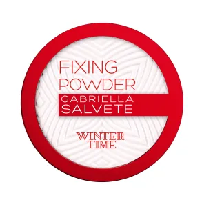 Gabriella Salvete Winter Time Fixing Powder 9 g púder pre ženy Transparent