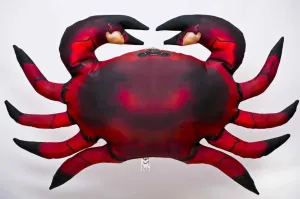 Gaby plyšová ryba krab červený 60 cm