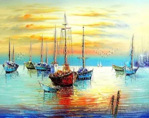 Gaira Maľovanie podľa čísiel Prístav