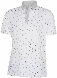 Galvin Green Miro Mens Polo Shirt White/Black L