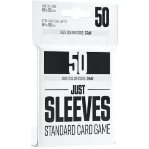 Gamegenic Obaly na karty Gamegenic Just Sleeves - Standard Card Game Black - 50 ks