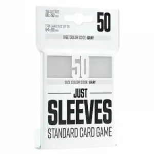 Gamegenic Obaly na karty Gamegenic Just Sleeves - Standard Card Game White - 50 ks