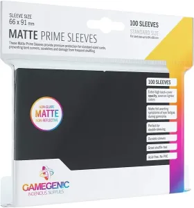 Gamegenic Obaly na karty Gamegenic Matte Prime Black - 100 ks