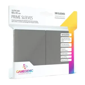 Gamegenic Obaly na karty Gamegenic Prime Dark Grey - 100 ks