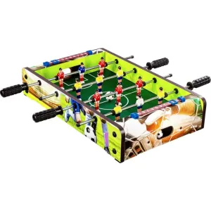 GamesPlanet® Mini stolný futbal, 51 x 31 x 8 cm, potisk