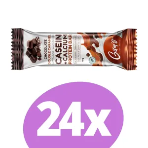 Gam´s kazeínová tyčinka s vápnikom - čokoláda s dvojitým karamelom 40g (30ks)