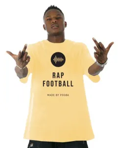 Rap & Football Tee Yellow - Size:L