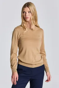 SVETER GANT D1. COTTON CASHMERE C-NECK hnedá XL