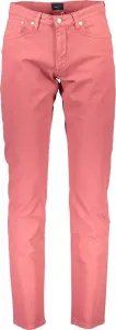 Gant pánske nohavice Farba: červená, Veľkosť: 31