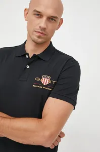 Čierne tričká Gant